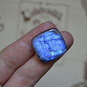 Материалы для творчества handmade. Livemaster - original item Labradorite, cabochon 22 x 23 x 6.5. Handmade.