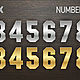 Цифры на дверь Number Line N-010. Номер на дверь. MetallBox. Ярмарка Мастеров.  Фото №4