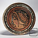 Тарелка краснофигурная, Древняя Греция, IV век до н.э, Тарелки, Москва,  Фото №1