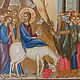 Икона Праздник. Вход Господень в Иерусалим. Икона рукописная. Иконы. Иконы рукописные.. Интернет-магазин Ярмарка Мастеров.  Фото №2
