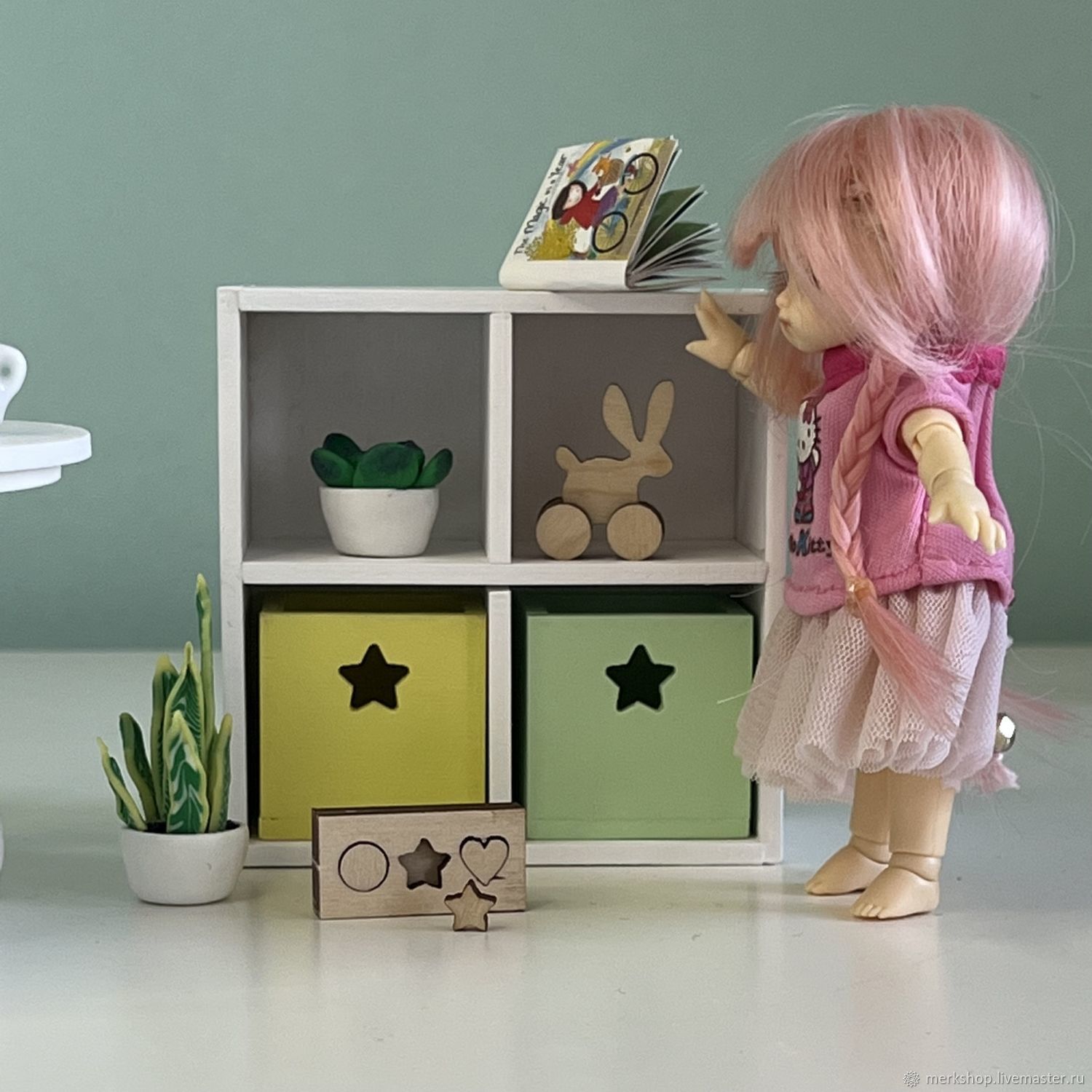 Шкаф кукольный дом мебель для кукол лол подарок девочке, Мебель для кукол, Челябинск,  Фото №1