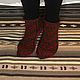 Дагестанские джурабки из ковровой шерсти. Носки. Эля/джурабы. Интернет-магазин Ярмарка Мастеров.  Фото №2