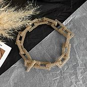 Украшения handmade. Livemaster - original item Massive necklace- chain of beads. Evening large necklace. Handmade.