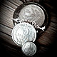"Тentacles Оctopus", сакральная монета, денежный талисман. Денежный магнит. Voluspa. Интернет-магазин Ярмарка Мастеров.  Фото №2