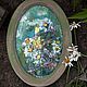 Order Oil painting 'Daisies', framed, oval. Zhanne Shepetova. Livemaster. . Pictures Фото №3
