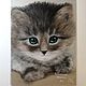  Котёнок и мыльные пузыри Пушистый котёнок. Картины. Svetlana Misyura Art: Живые картины. Ярмарка Мастеров.  Фото №6