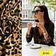Жакет  LEOPARD с Атласом Армани Limited Collection. Жакеты. TrendArtStudio Honey Mustard. Ярмарка Мастеров.  Фото №6