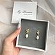 Серьги свадебные. Серьги классические. My dream. Accessories. Ярмарка Мастеров.  Фото №4