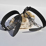 Украшения handmade. Livemaster - original item Cuff bracelet: Men`s leather bracelet. Handmade.