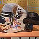  Гитара с индивидуальными принтами. Гитары. Guitar & Ukulele art Studio. Интернет-магазин Ярмарка Мастеров.  Фото №2
