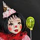  Клоунесса. Будуарная кукла. Авторская кукла г.Москва ,twiggidoll. Интернет-магазин Ярмарка Мастеров.  Фото №2