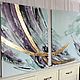 Абстрактный диптих. Картины. DARI ART. Интернет-магазин Ярмарка Мастеров.  Фото №2
