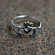 Kladenske ring with heart amethyst or garnet. Rings. Nomikon - Oleg Sobolev. Online shopping on My Livemaster.  Фото №2