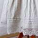 Order Petticoat linen Petticoat with lace. CreativChik by Anna Krapivina (Creativchik). Livemaster. . Skirts Фото №3