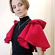 Order A beautiful cape with a hood for Little Red Riding Hood. Gleamnight bespoke atelier. Livemaster. . Boleros Фото №3