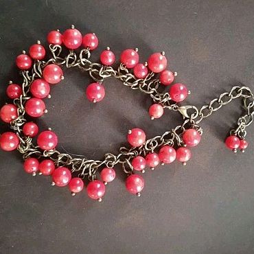 Украшения ручной работы. Ярмарка Мастеров - ручная работа Браслет коралл.. Handmade.