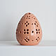 candlesticks: Ceramic egg (coral). Candlesticks. Hill & Mill. My Livemaster. Фото №4