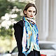 Scarf cashmere shawl colorful pattern, Scarves, Shanghai,  Фото №1