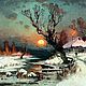 Картина "Пейзаж. Зима", Картины, Санкт-Петербург,  Фото №1