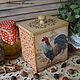 'Provencal Rooster'box. Jars. Hundred centuries. My Livemaster. Фото №4
