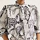 Жаккардовый шёлк STELLA McCartney. Отрез 1.17м. Ткани. Итальянские ткани Gontess. Ярмарка Мастеров.  Фото №5
