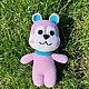 Обновленная версия Mang из BT21 + маска. Мягкие игрушки. Chudo-iz-klubka. Ярмарка Мастеров.  Фото №6