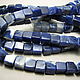 Sodalite 6 mm cube, cube, square. Beads1. Elena (luxury-fittings). My Livemaster. Фото №5