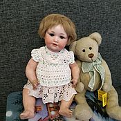 Коляска винтажная для антикварных кукол