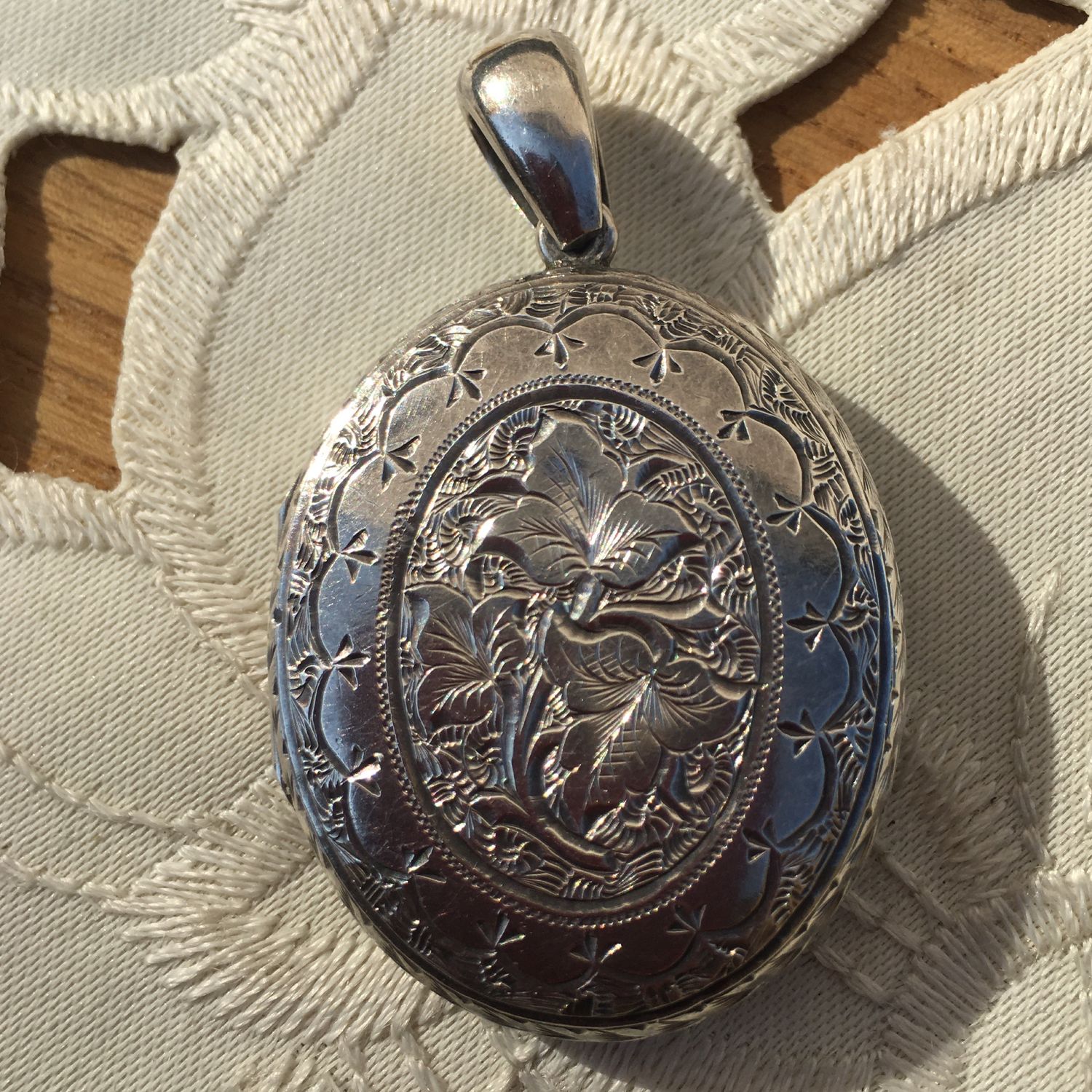 Медальон Иоанна Крестителя серебро 84