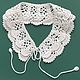  Белый вязаный крючком воротничок. В наличии и под заказ. Воротнички. CrochetCollars. Ярмарка Мастеров.  Фото №4