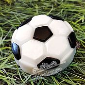 Косметика ручной работы handmade. Livemaster - original item Soccer ball handmade soap soccer gift children`s sports buy. Handmade.