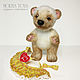 Мишка Тедди Любочка с сердцем. Мишки Тедди. Morya Toys. магазин Марины Еретновой. Ярмарка Мастеров.  Фото №5