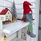 Гном интерьерный новогодний. Игрушки. Мир игрушек. Ярмарка Мастеров.  Фото №5