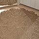 Pad made of jute with lace trim, Carpets, Kaluga,  Фото №1