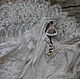 Платье-туника с кружевом, коллекция "White", молочный цвет, БОХО. Платья. Наталья Лелякова. Интернет-магазин Ярмарка Мастеров.  Фото №2