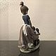 Винтаж: LLADRO 5364 фарфоровая статуэтка Коляска со щенками. Статуэтки винтажные. Коллекция Frau Burd. Ярмарка Мастеров.  Фото №4