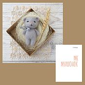 Материалы для творчества handmade. Livemaster - original item MK at elm-spoked Mouse Baby. Handmade.