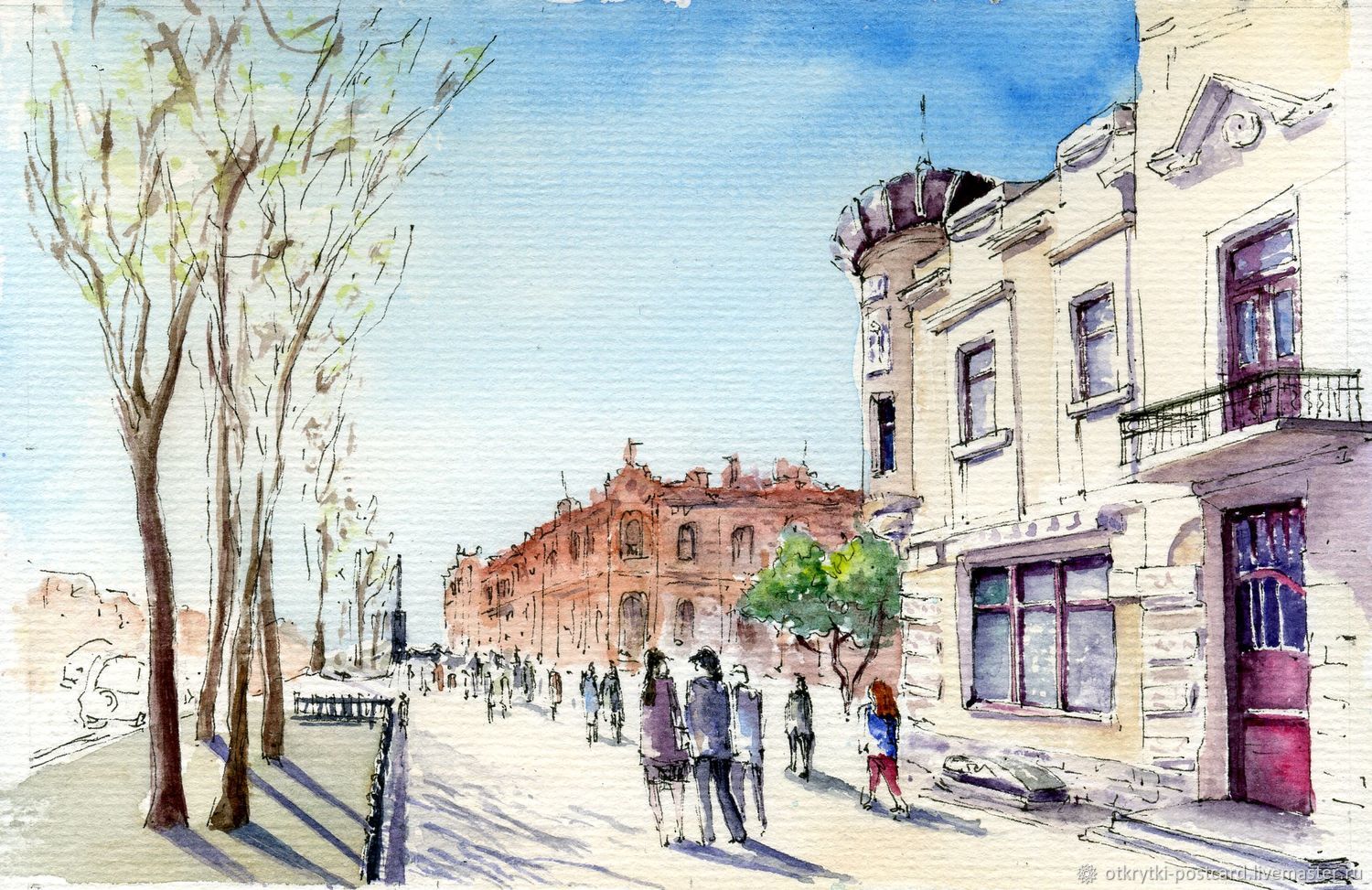 Хабаровск иллюстрация