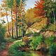 'Oil painting landscape On the path along the ravine Vladimir Chernov, Pictures, Stary Oskol,  Фото №1