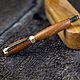 Magnetic roller pen with magnetic cap made of sapele. Handle. KullikovCraft. Online shopping on My Livemaster.  Фото №2