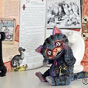 Куклы и игрушки handmade. Livemaster - original item Copy of Cheshire cat №100500. the series Alice in Wonderland. cheshire cat. Handmade.