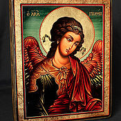 Картины и панно handmade. Livemaster - original item Icon Of The Archangel Michael. Handmade.