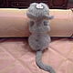 Order Nix... (knitted cat, knitted toy, cat,toy). Warm toys. Livemaster. . Stuffed Toys Фото №3
