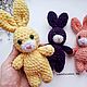 Милый зефирный зайка. Мягкие игрушки. Творческая мастерская НатальиЗотовой. Ярмарка Мастеров.  Фото №4