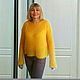 Kid/mohair jumper, bright yellow. Jumpers. tauranga-16. Online shopping on My Livemaster.  Фото №2