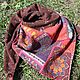 Shawls: Bactus, Kerchief, Double-Sided, Made Of Cotton, Textile, Eco, Shawls1, Novosibirsk,  Фото №1
