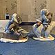 Заказать Винтаж: LLADRO 5353 5665 фарфоровая статуэтка Эскимосы. Коллекция Frau Burd. Ярмарка Мастеров. . Статуэтки винтажные Фото №3
