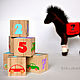 Wooden kids blocks with pictures. Cubes and books. KIK&MOKUS. Online shopping on My Livemaster.  Фото №2