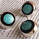 Anais.  Earrings and ring with turquoise and onyx in 925 silver. Jewelry Sets. Marie Miranian 89268911221 (mariemiranian). Online shopping on My Livemaster.  Фото №2