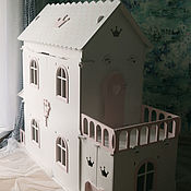 Куклы и игрушки handmade. Livemaster - original item Copy of Кукольный дом для Барби  "Лена" бирюзовый. Handmade.
